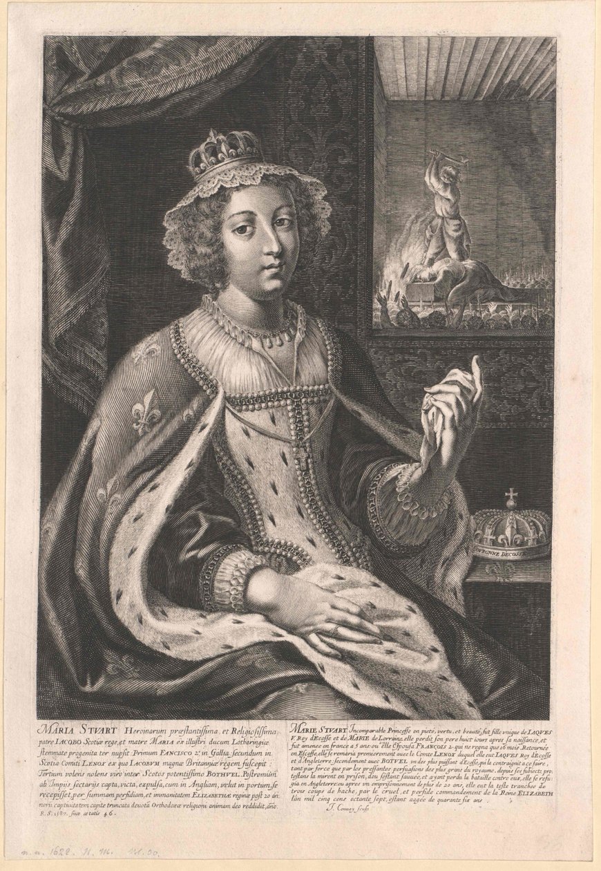 Rainha da Escócia Mary Stuart de Artist Unknown
