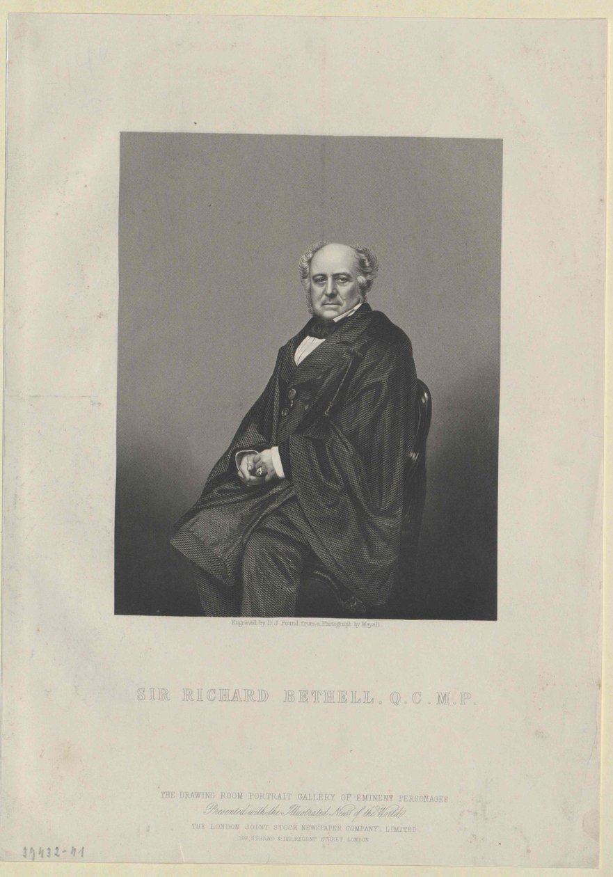 Richard Bethell de Artist Unknown