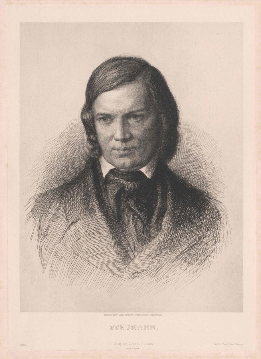 Robert Schumann de Artist Unknown