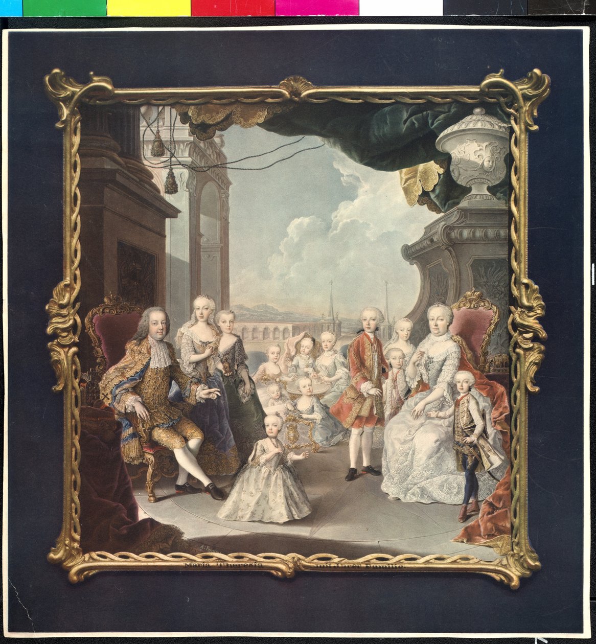 Imperatriz romano-alemã 1717 - 1780 Maria Teresa de Artist Unknown