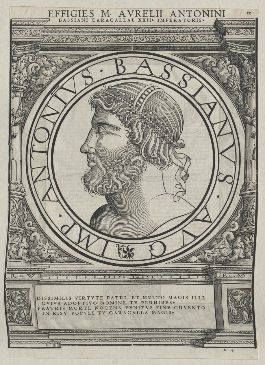Imperador romano Caracalla de Artist Unknown