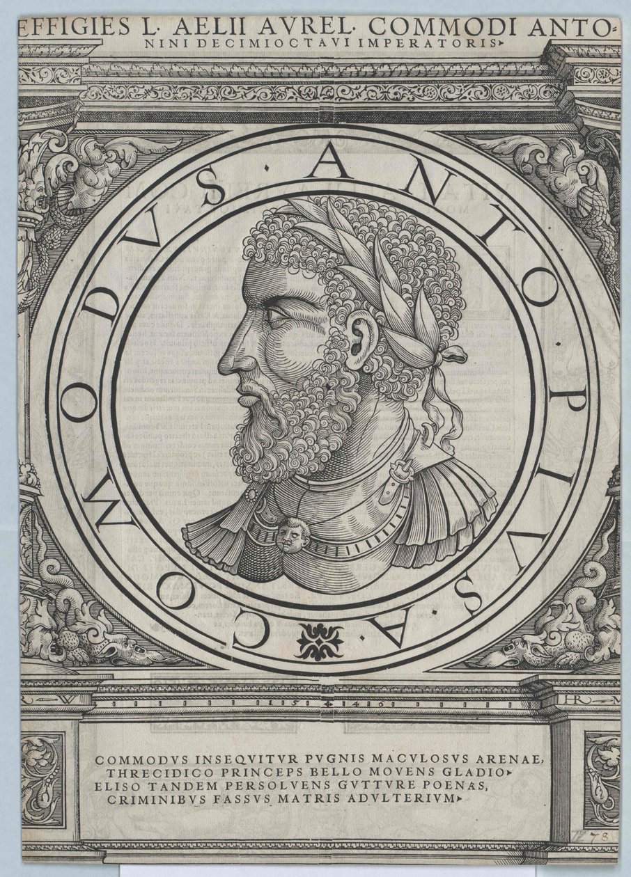 Imperador romano Commodus de Artist Unknown