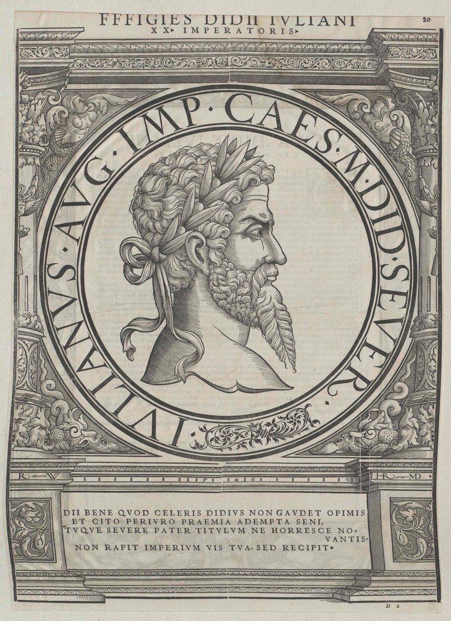 Imperador romano Didius Julianus de Artist Unknown