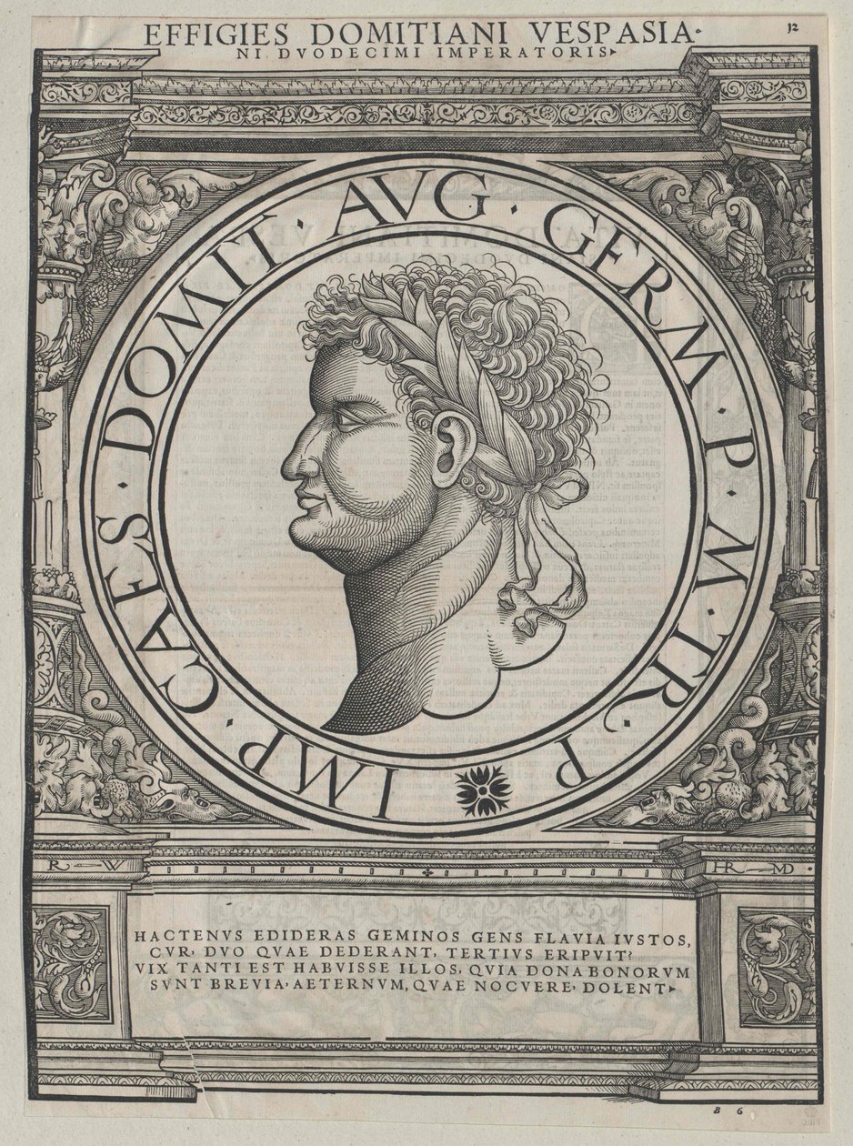 Imperador romano Domiciano de Artist Unknown
