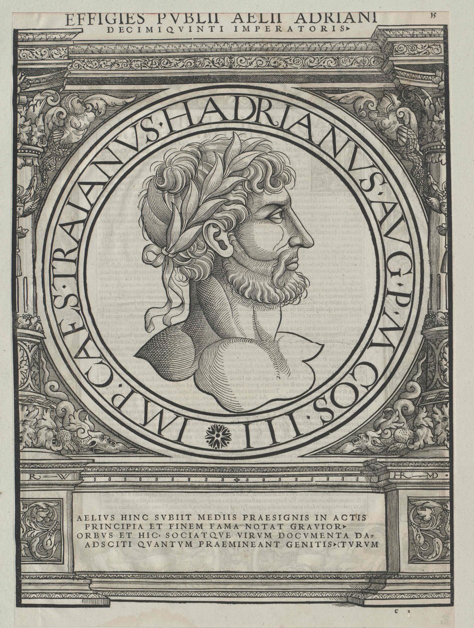 Imperador romano Adriano de Artist Unknown
