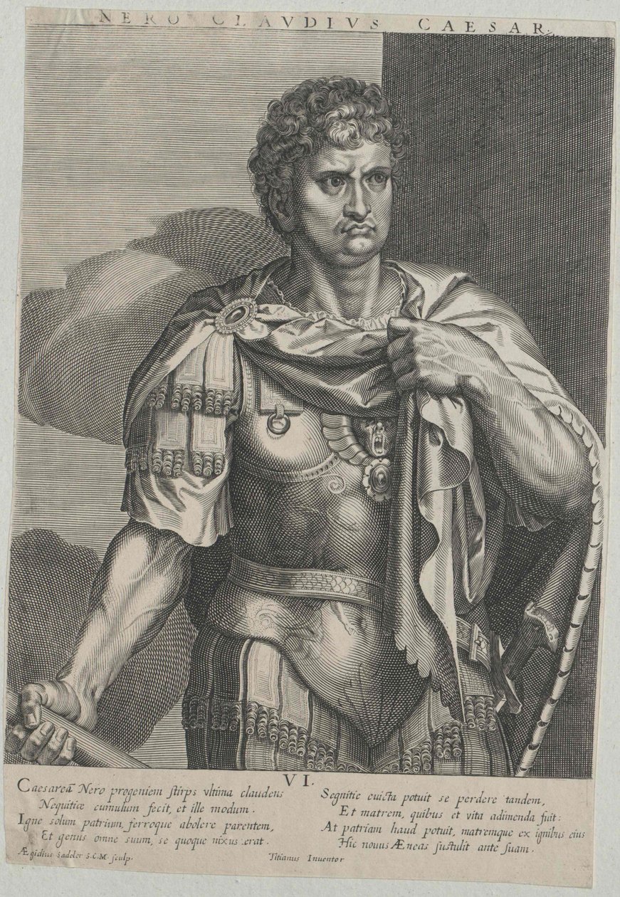 Imperador romano Nero de Artist Unknown
