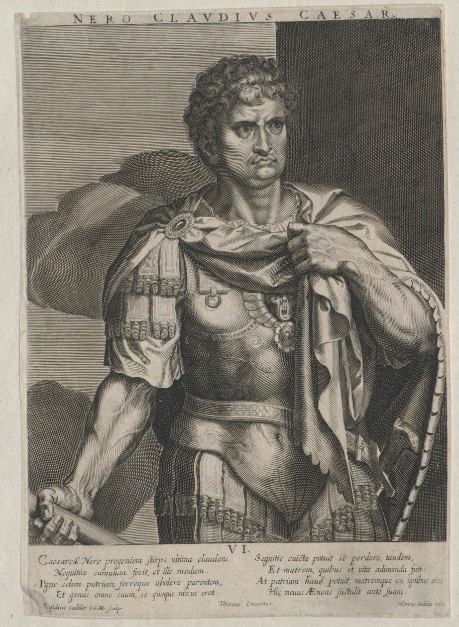 Imperador romano Nero de Artist Unknown