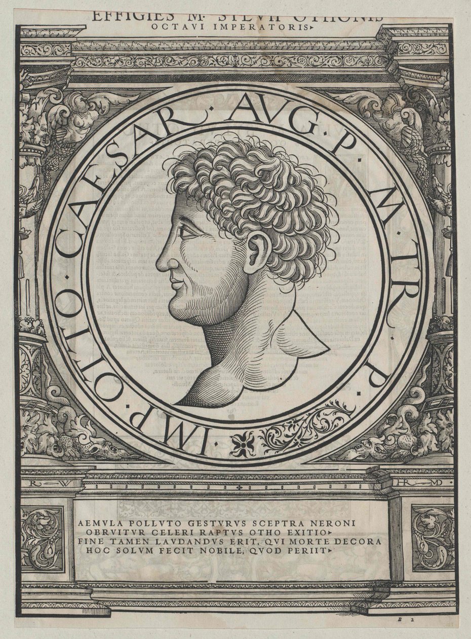 Imperador romano Otão de Artist Unknown