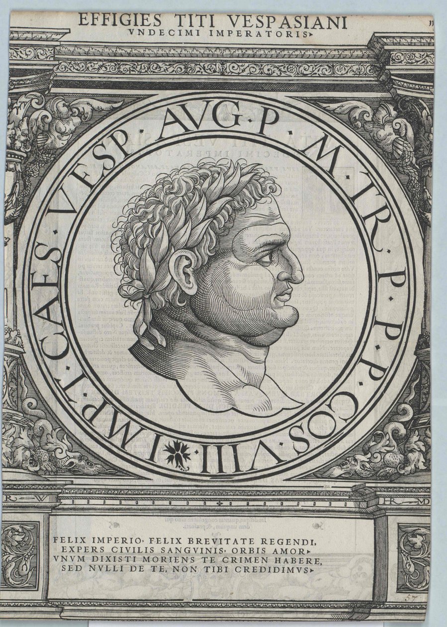 Imperador romano Tito de Artist Unknown