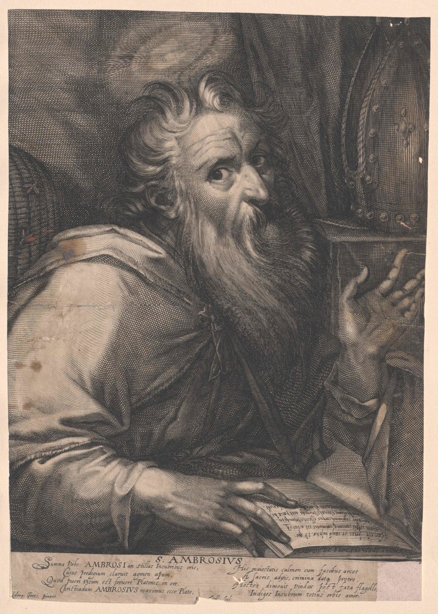 Santo Ambrósio de Milão de Artist Unknown