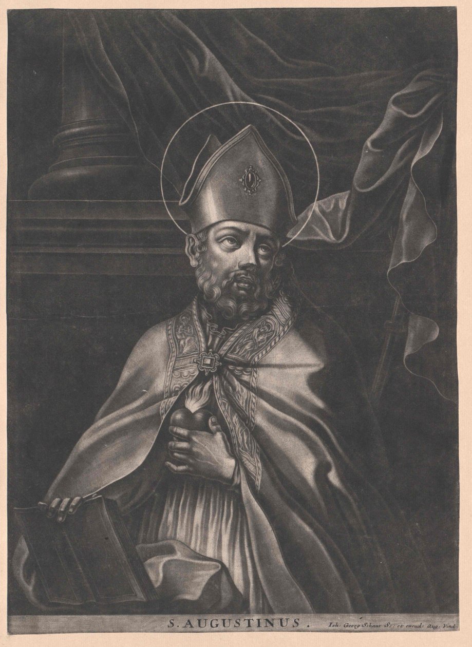 Santo Agostinho de Hipona de Artist Unknown