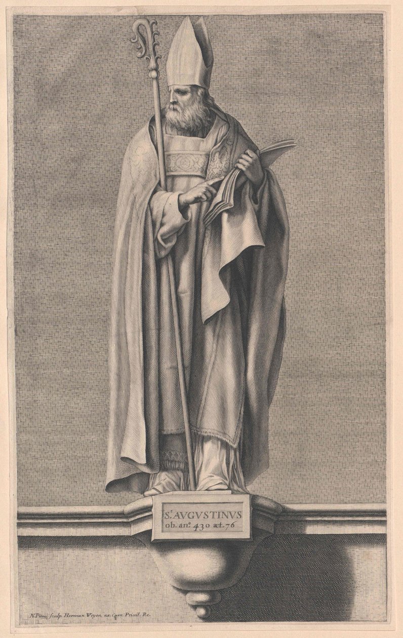 Santo Agostinho de Hipona de Artist Unknown