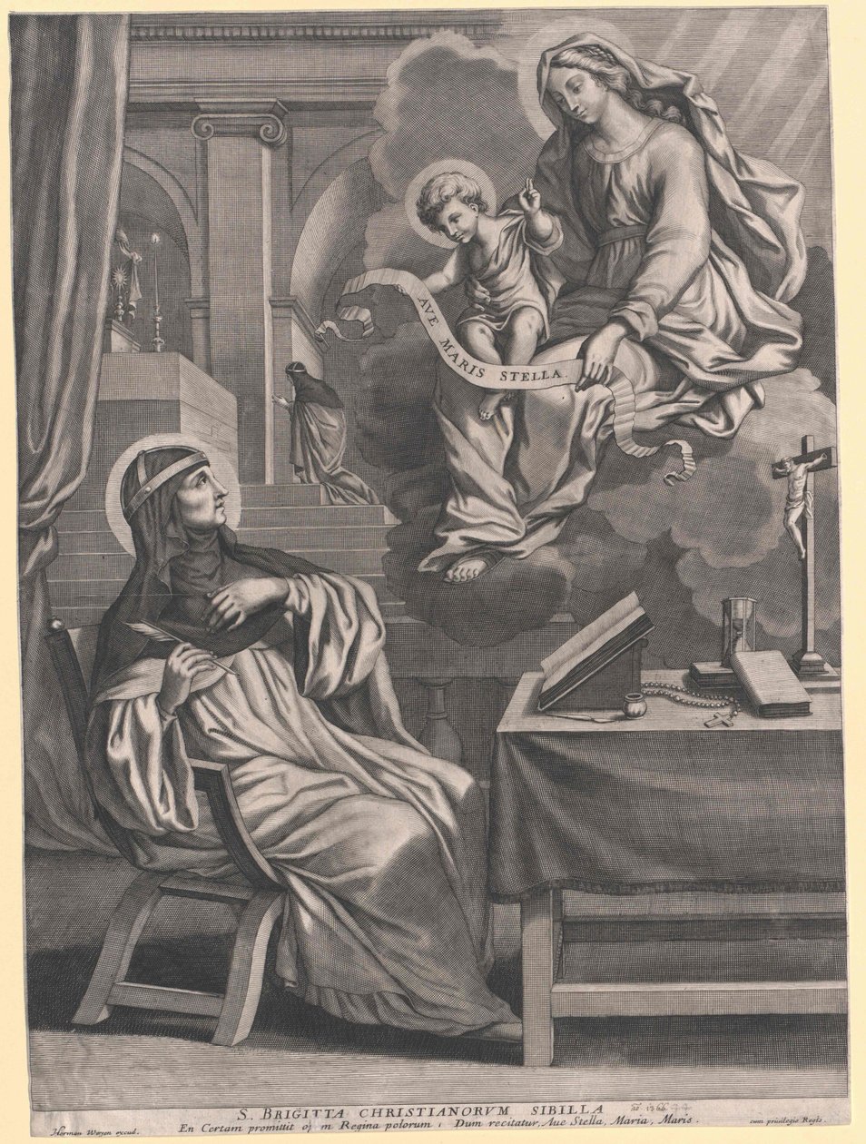 Santa Brigita da Suécia de Artist Unknown