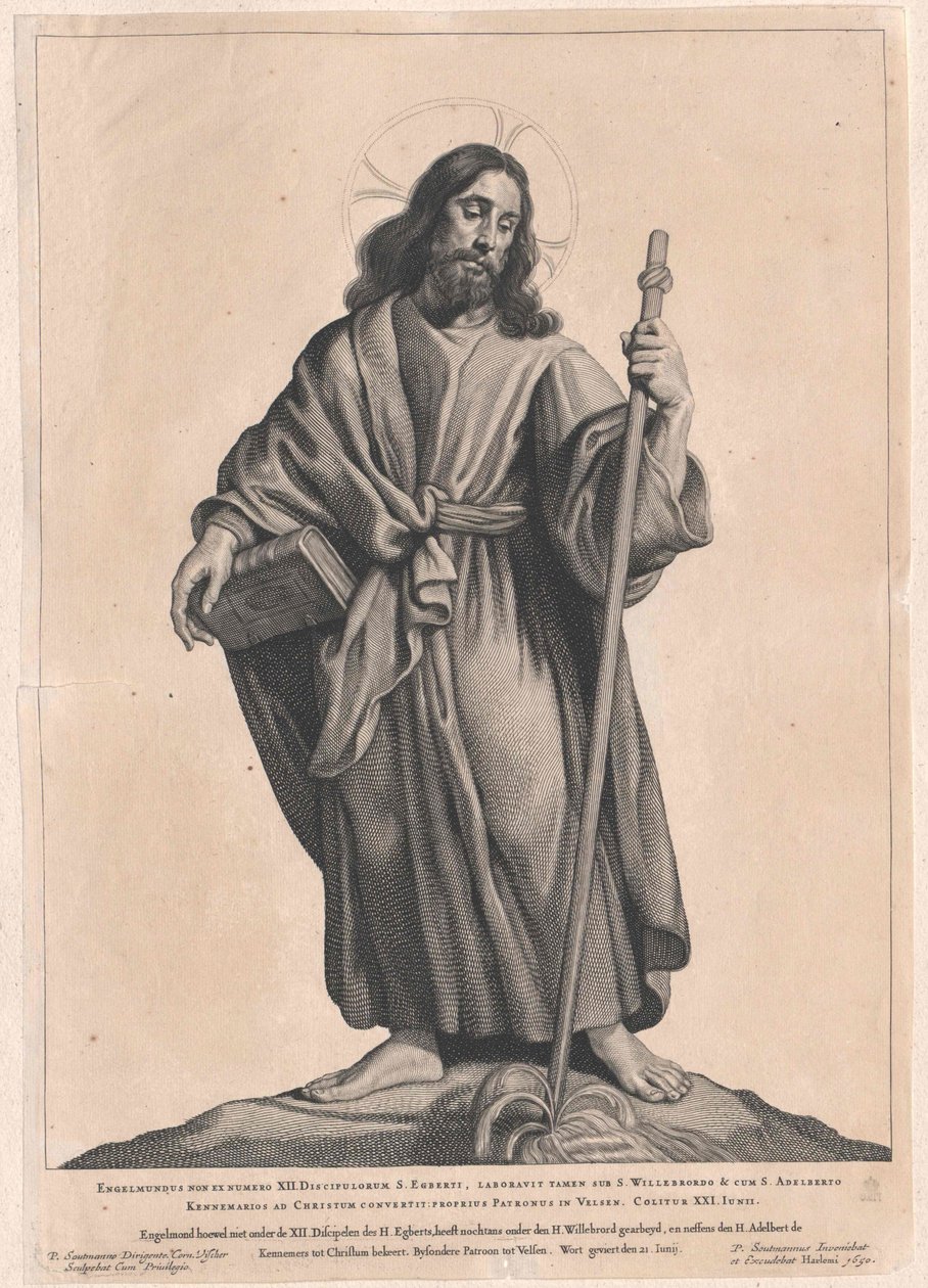 Santo: Engelmund de Utrecht de Artist Unknown
