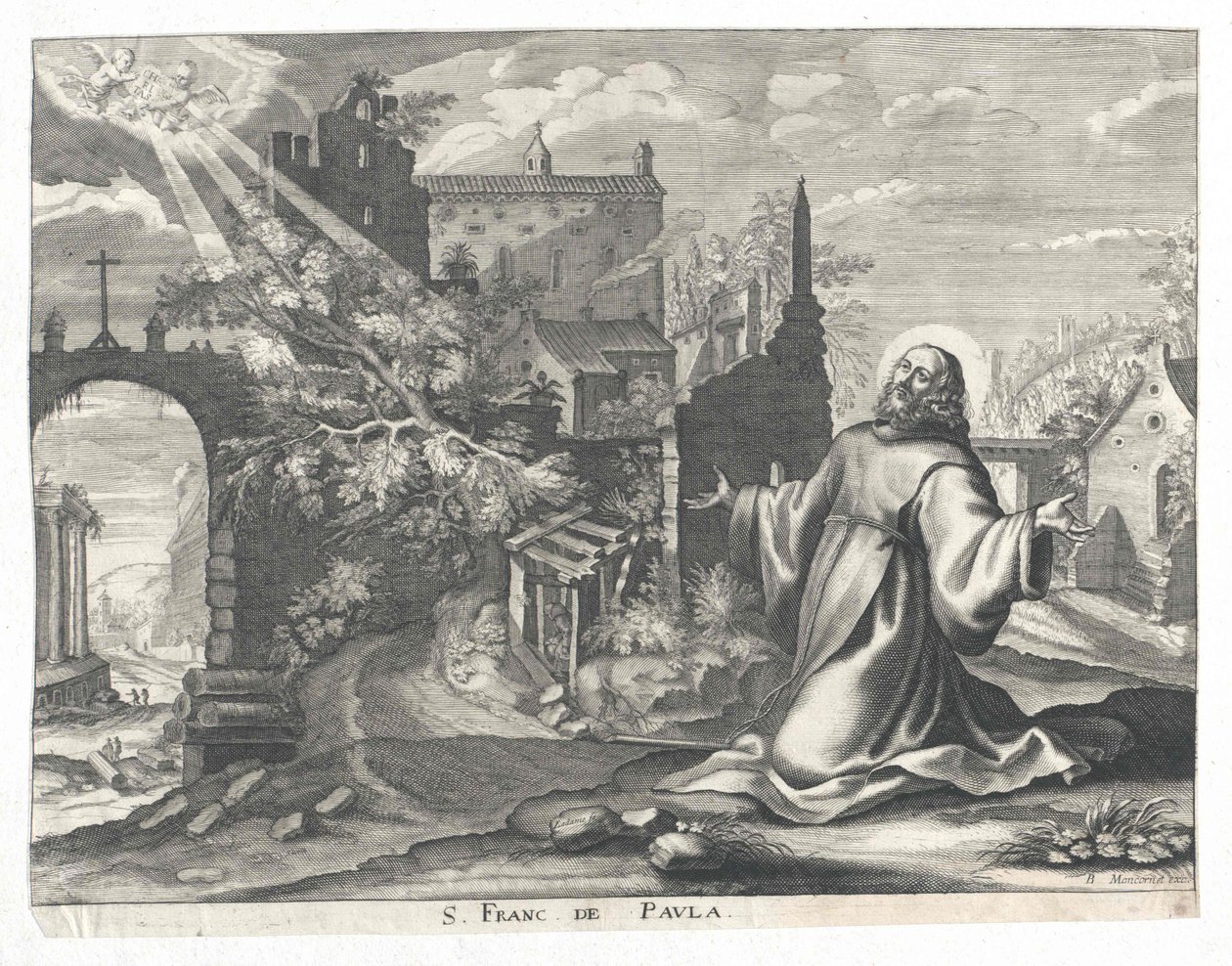 São Francisco de Paula de Artist Unknown
