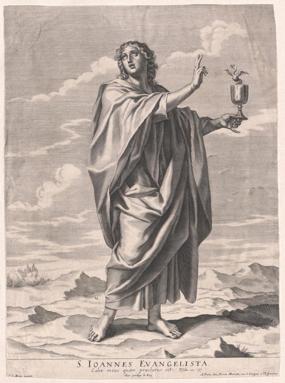 São Joanes, o evangelista de Artist Unknown