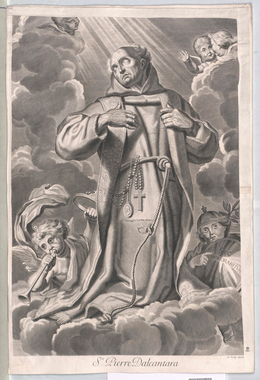 São Pedro de Alcântara de Artist Unknown