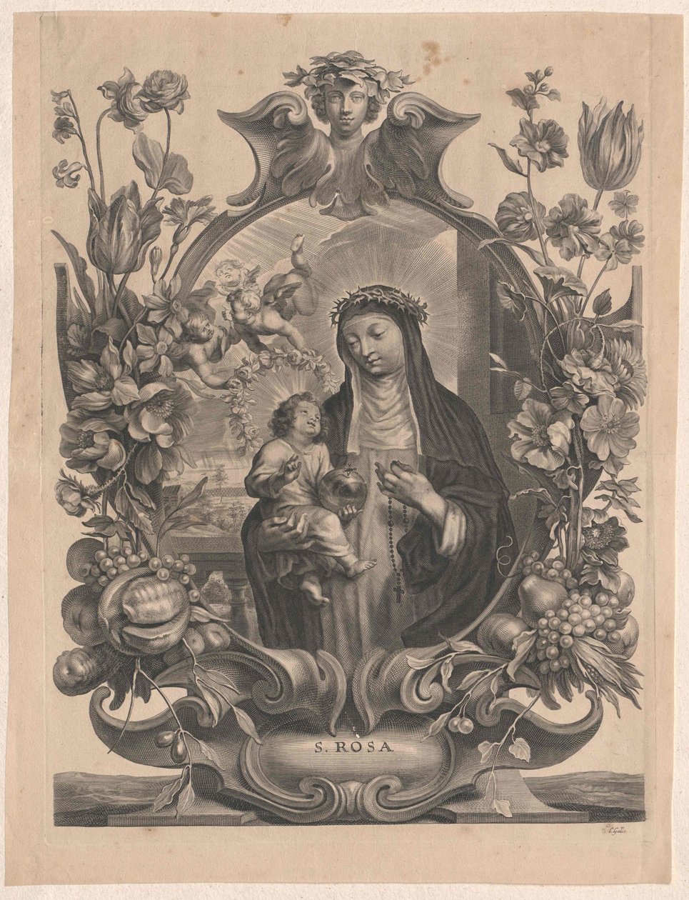Santa Rosa de Lima de Artist Unknown