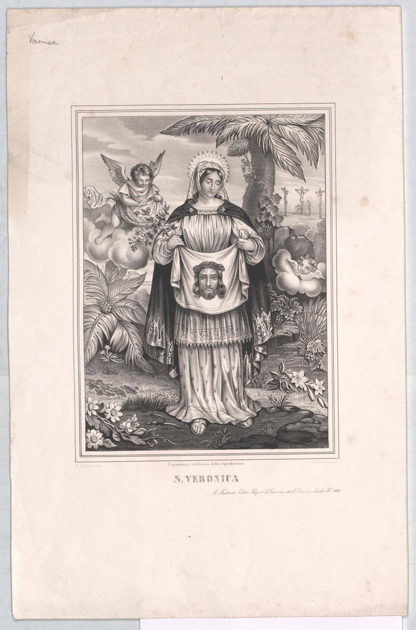 Santa Verónica de Artist Unknown