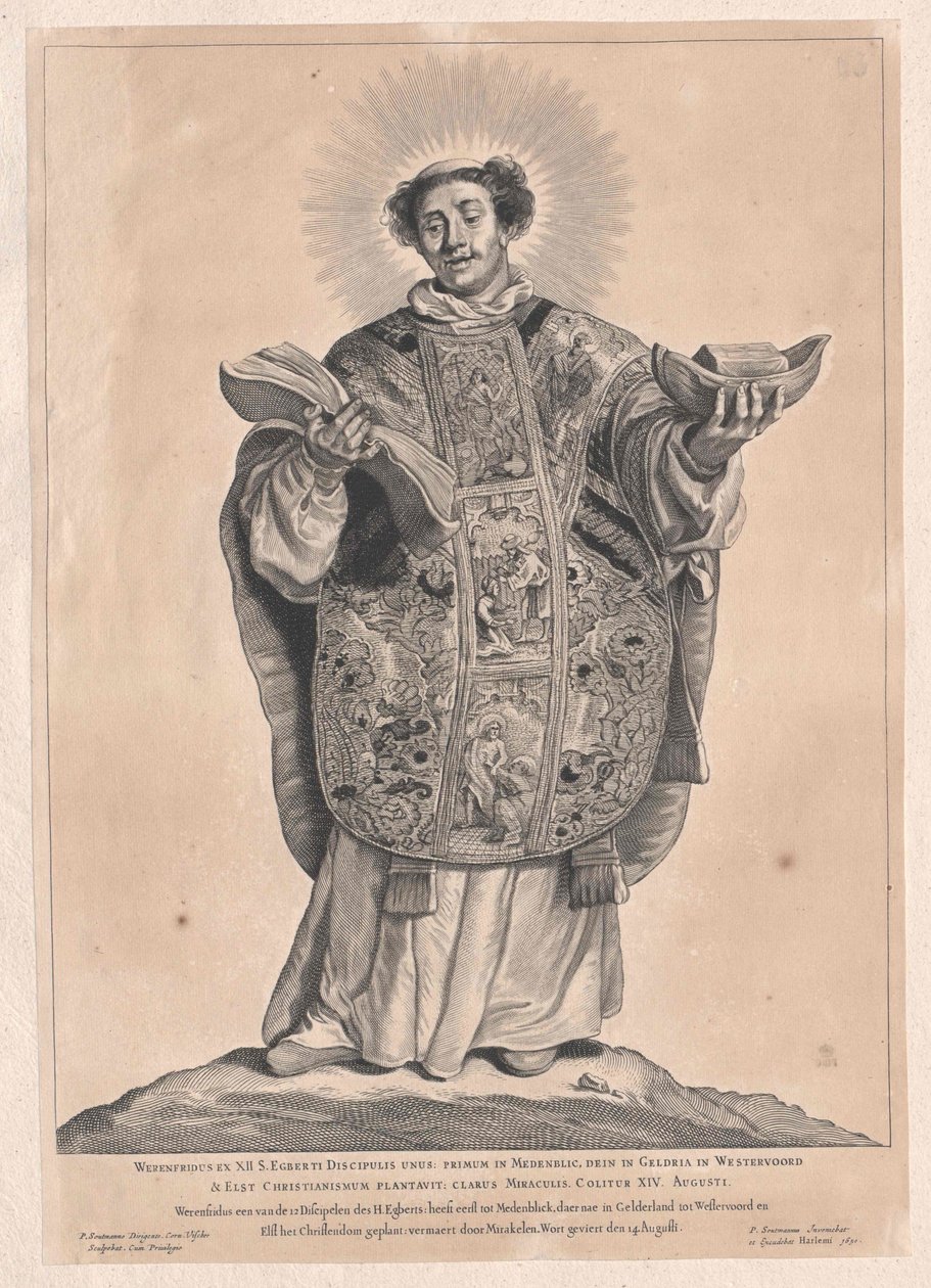 Santo: Werenfrid de Artist Unknown