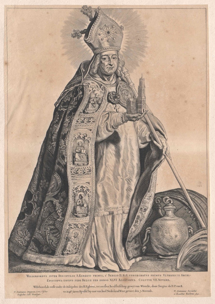 Santo: Willibrord de Artist Unknown