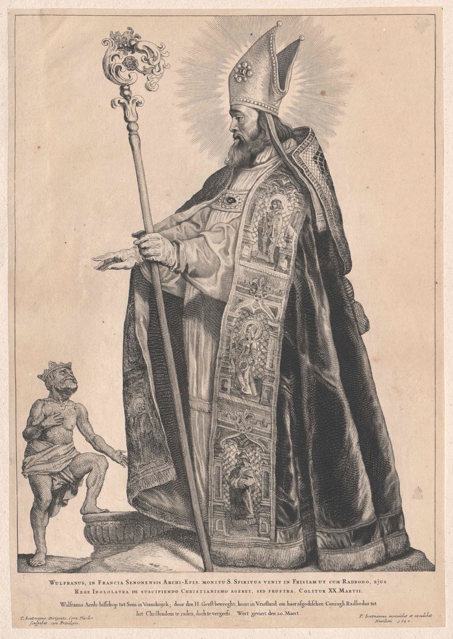 Santo: Wulfram de Sénior de Artist Unknown