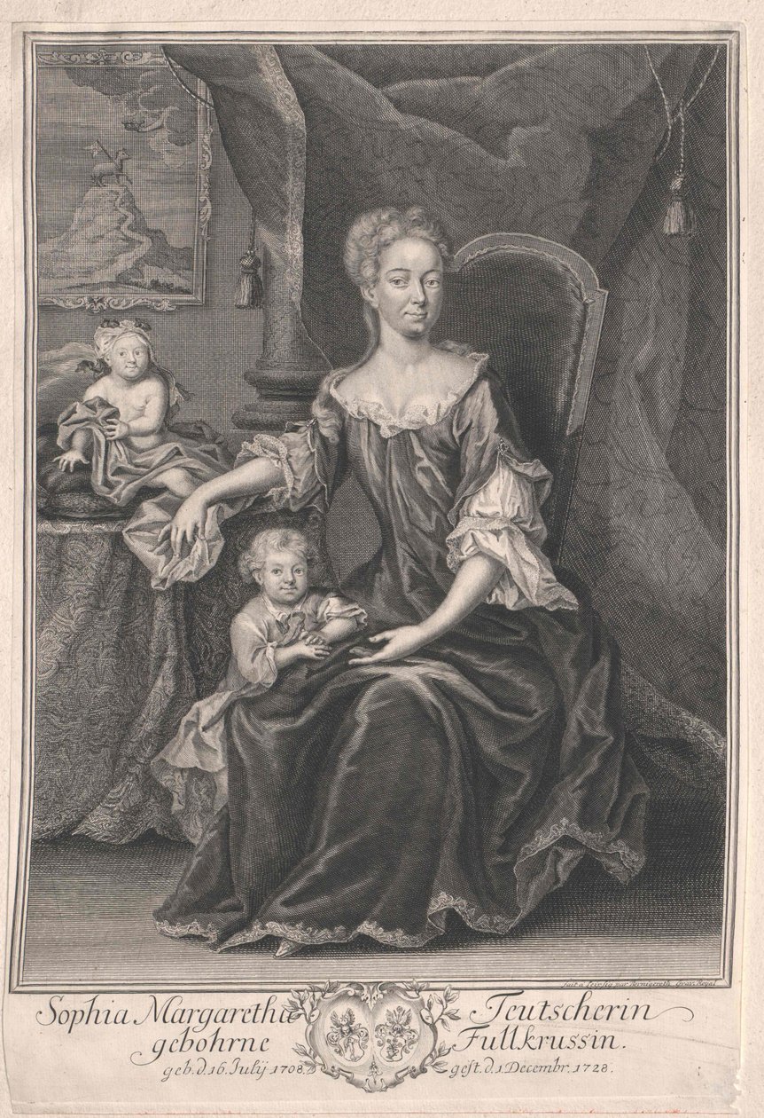 Sophia Margaretha Fullkruss de Artist Unknown
