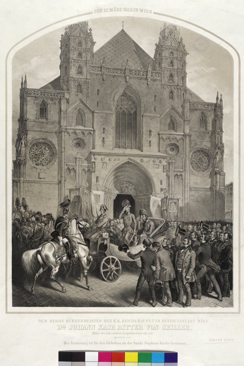 12 de março de 1853 em Viena de Artist Unknown