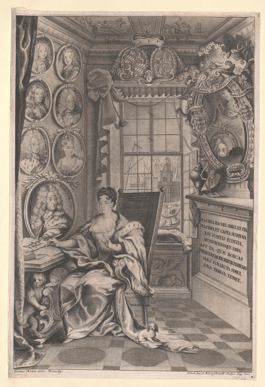 Theresia Cunigunde Sobieska de Artist Unknown