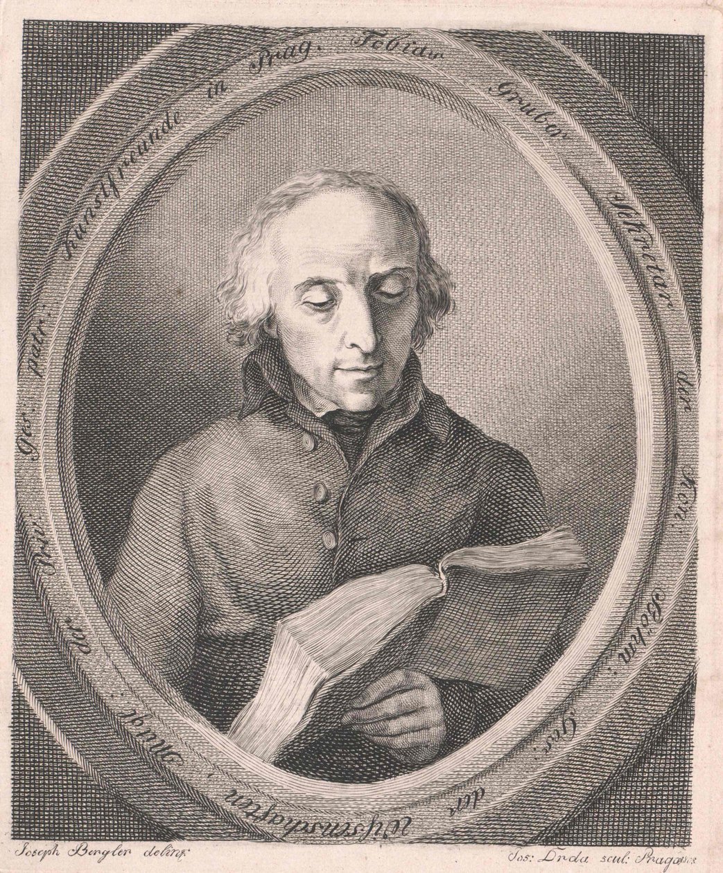 Tobias Gruber (impressão) de Artist Unknown