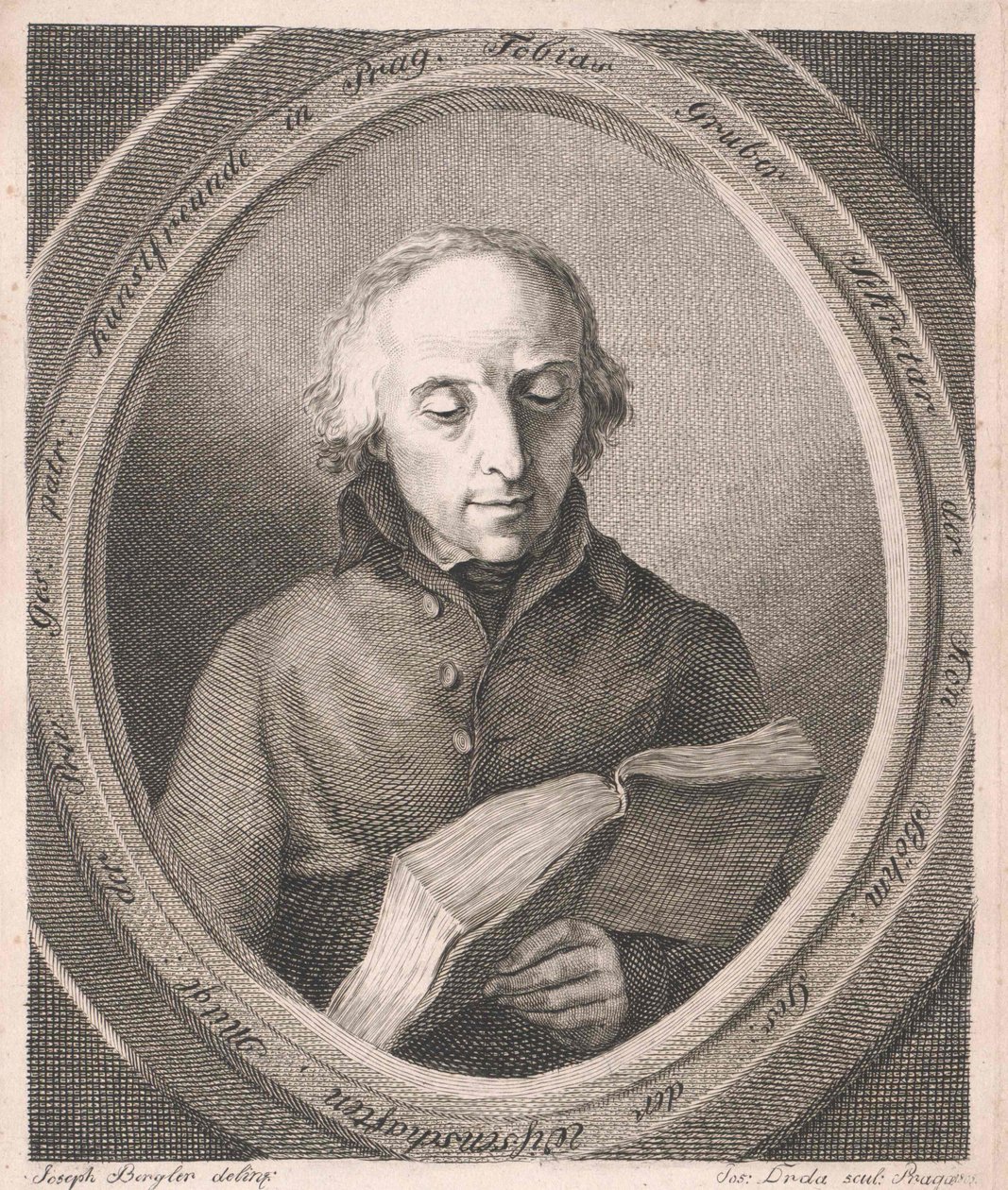 Tobias Gruber (impressão) de Artist Unknown