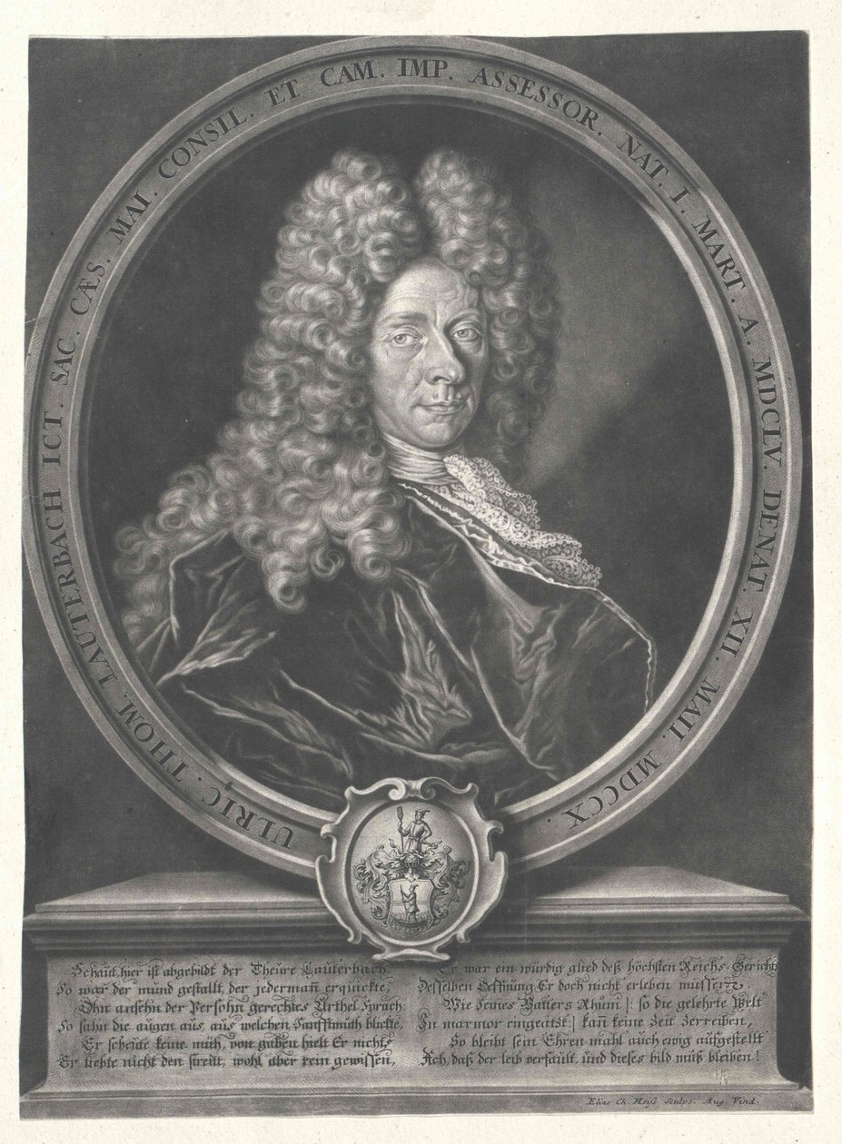 Ulrich Thomas Lauterbach de Artist Unknown
