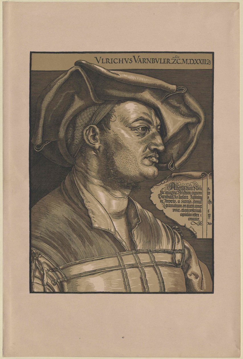 Ulrich Varnbueler de Artist Unknown
