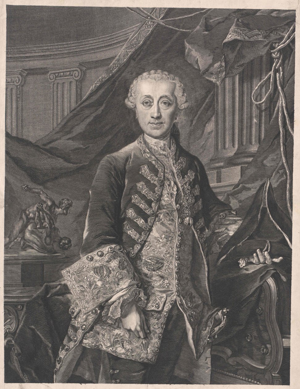 Wenzel Anton, príncipe de Kaunitz-Rietberg de Artist Unknown
