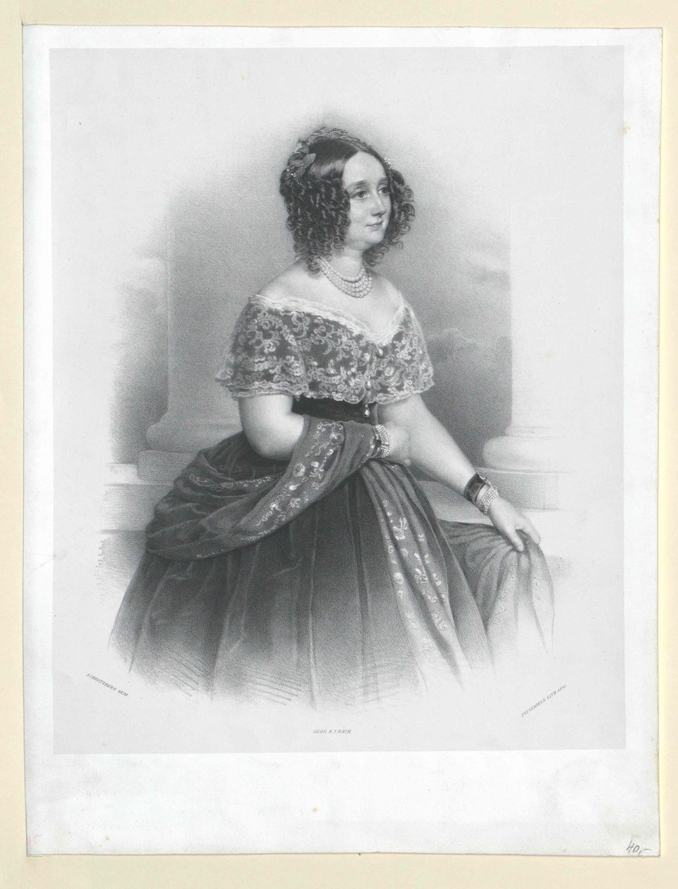 Wilhelmine condessa Colloredo-Mannsfeld de Artist Unknown