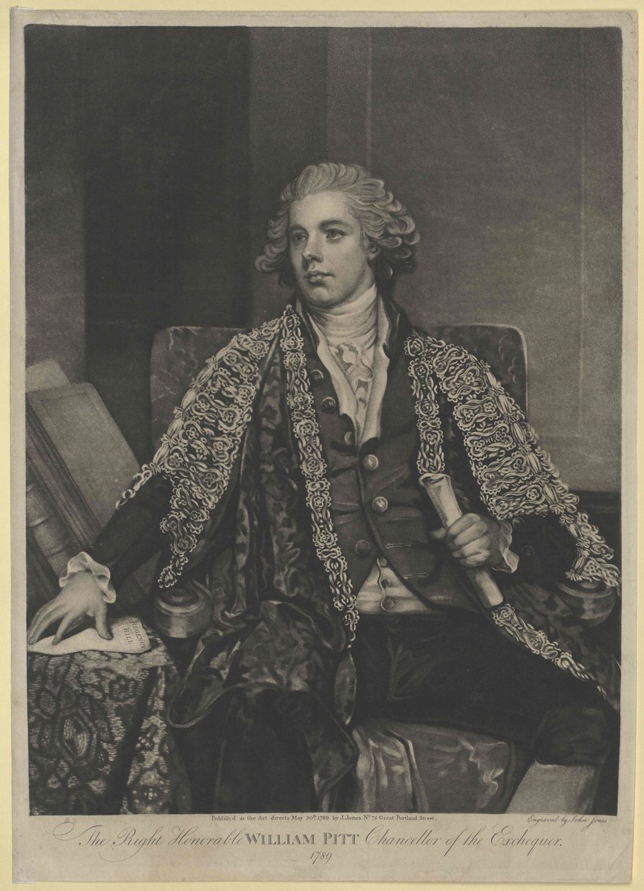 William Pitt de Artist Unknown