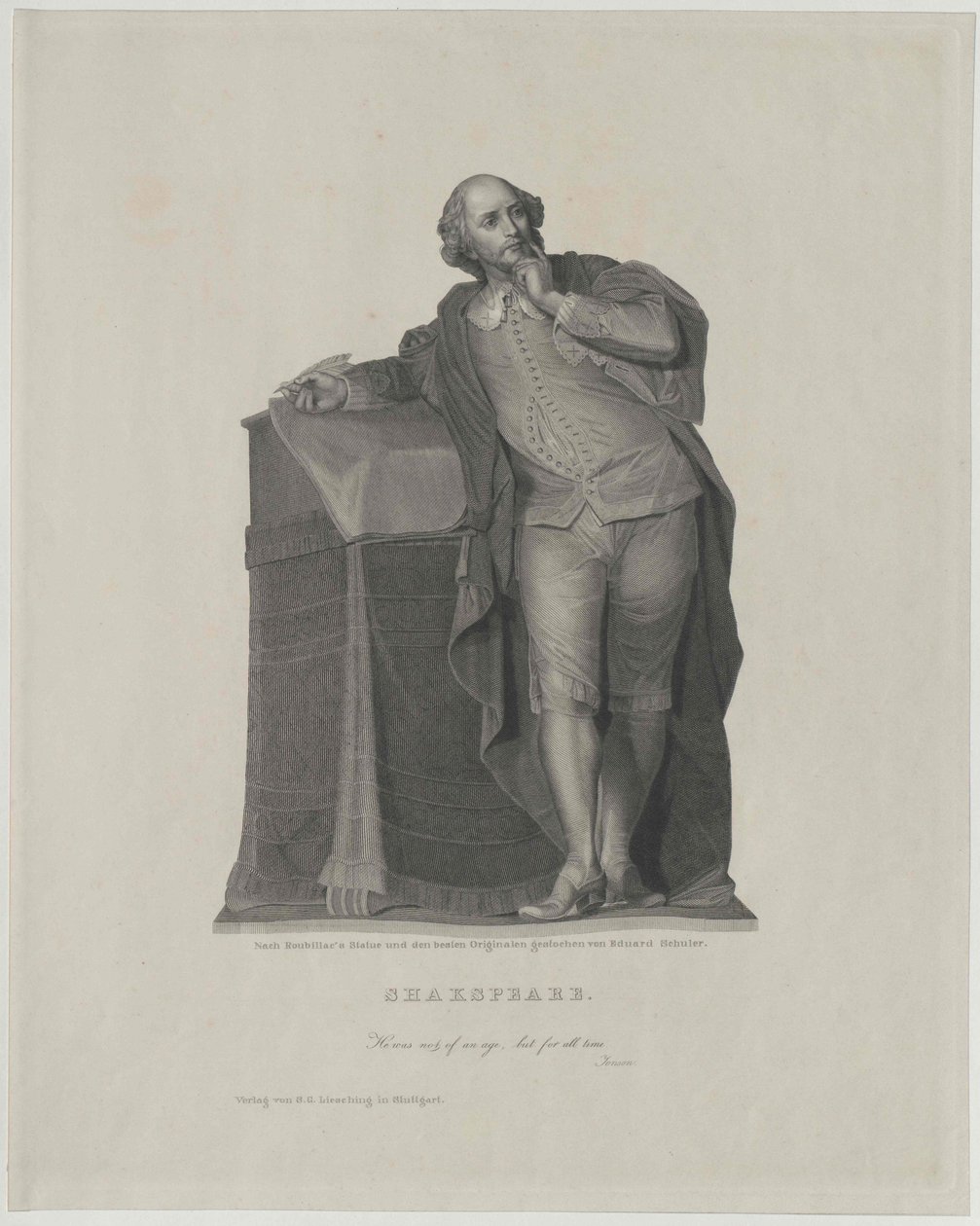 William Shakespeare de Artist Unknown