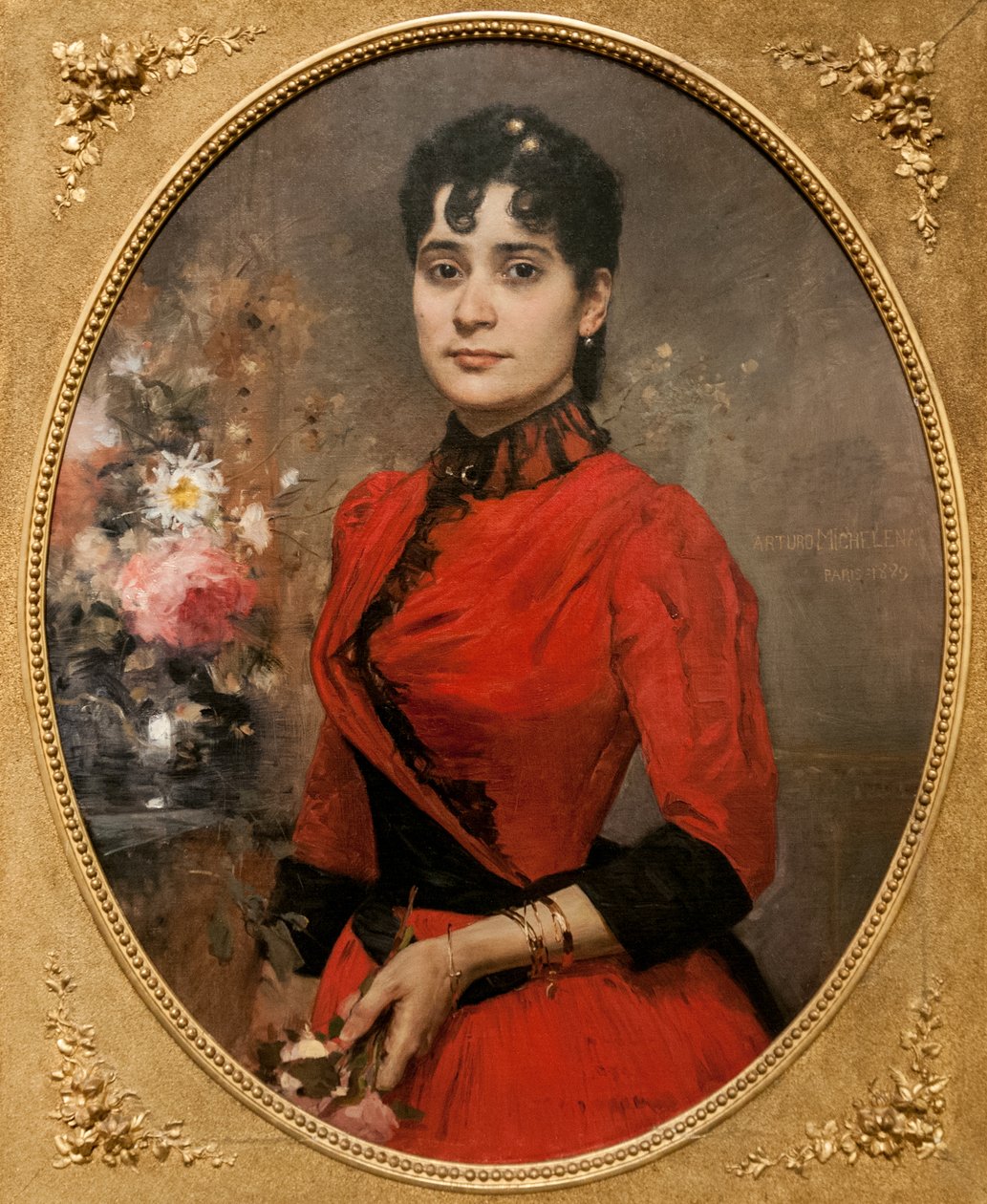 Retrato de Emilia Alcalá de Arturo Michelena