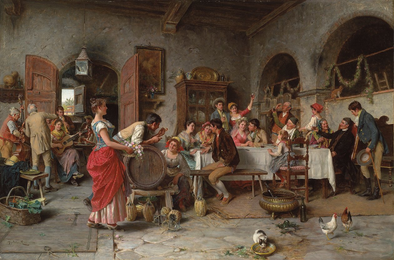 A festa de casamento de Arturo Ricci