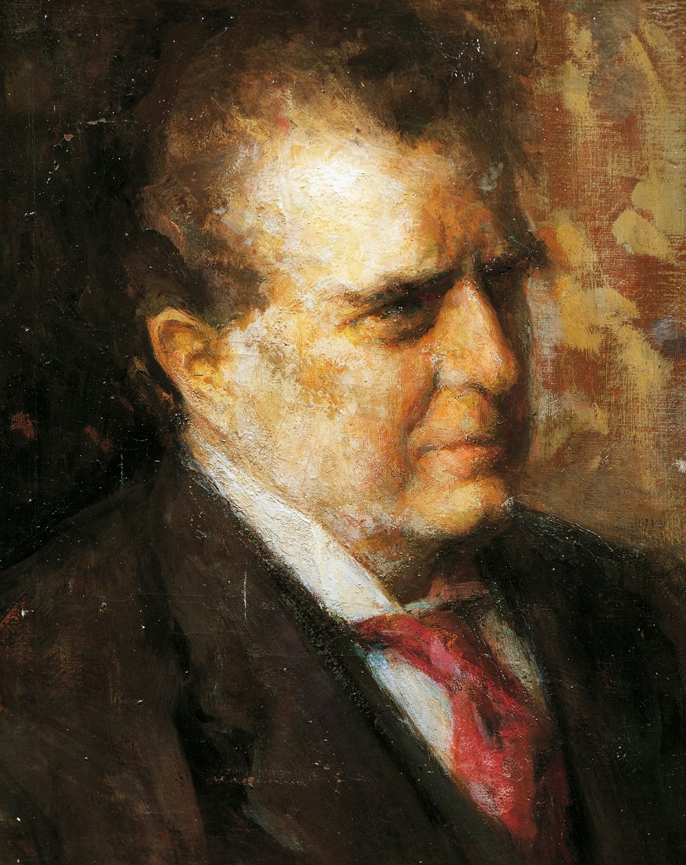 Retrato de Pietro Mascagni (Livorno de Arturo Rietti