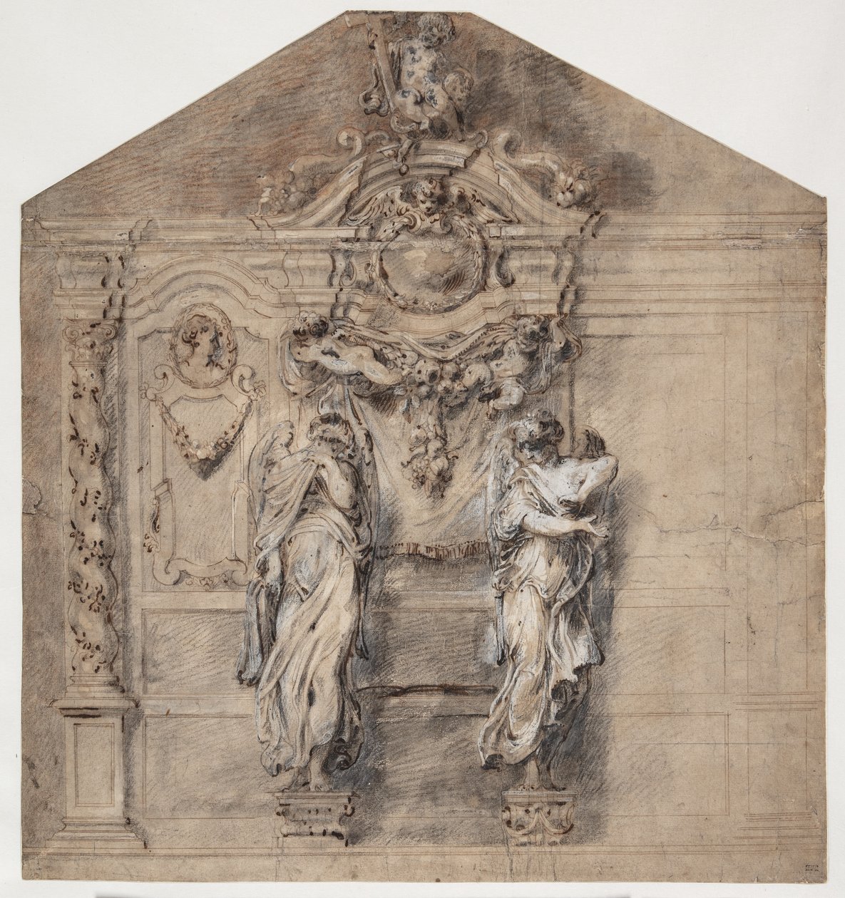 Design para um confessionário de Artus Quellinus d.Y.
