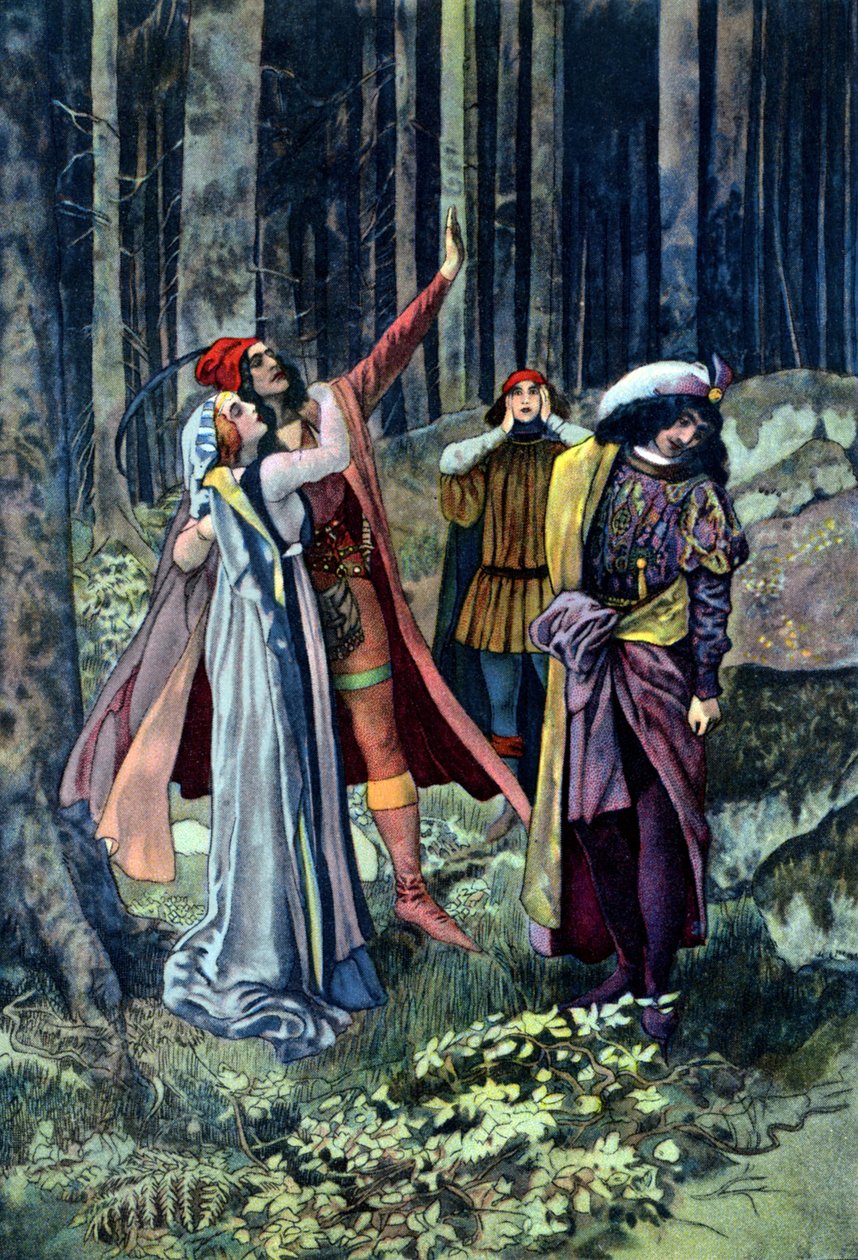 Os dois gentis-homens de Verona de Artus Scheiner
