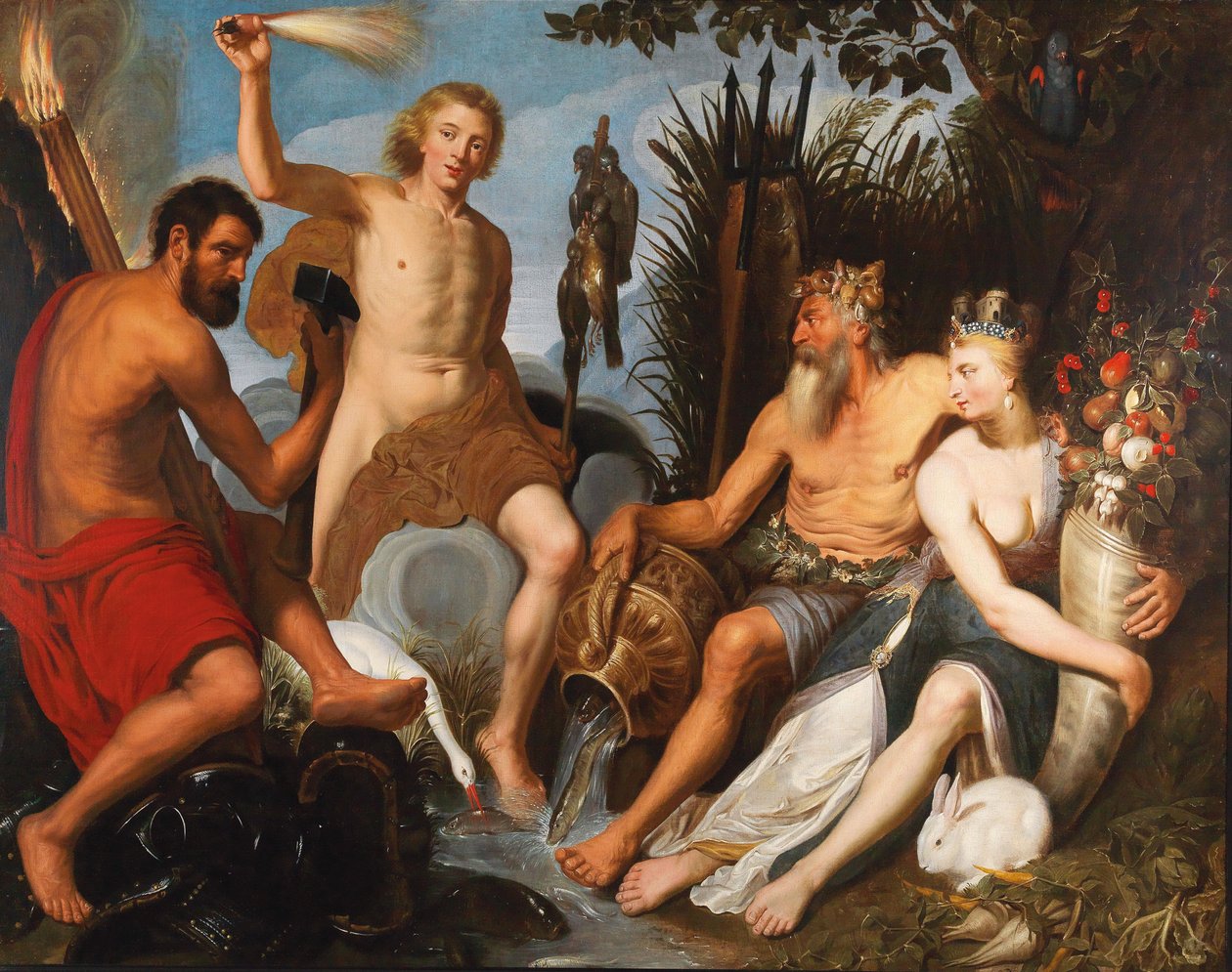 Os Quatro Elementos. de Artus Wolffort
