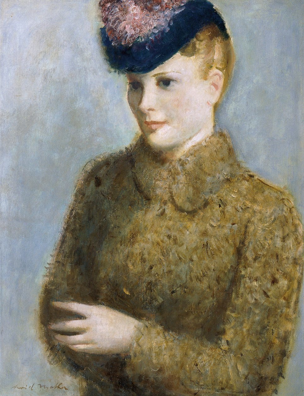 retrato de uma garota de Arvid Mather