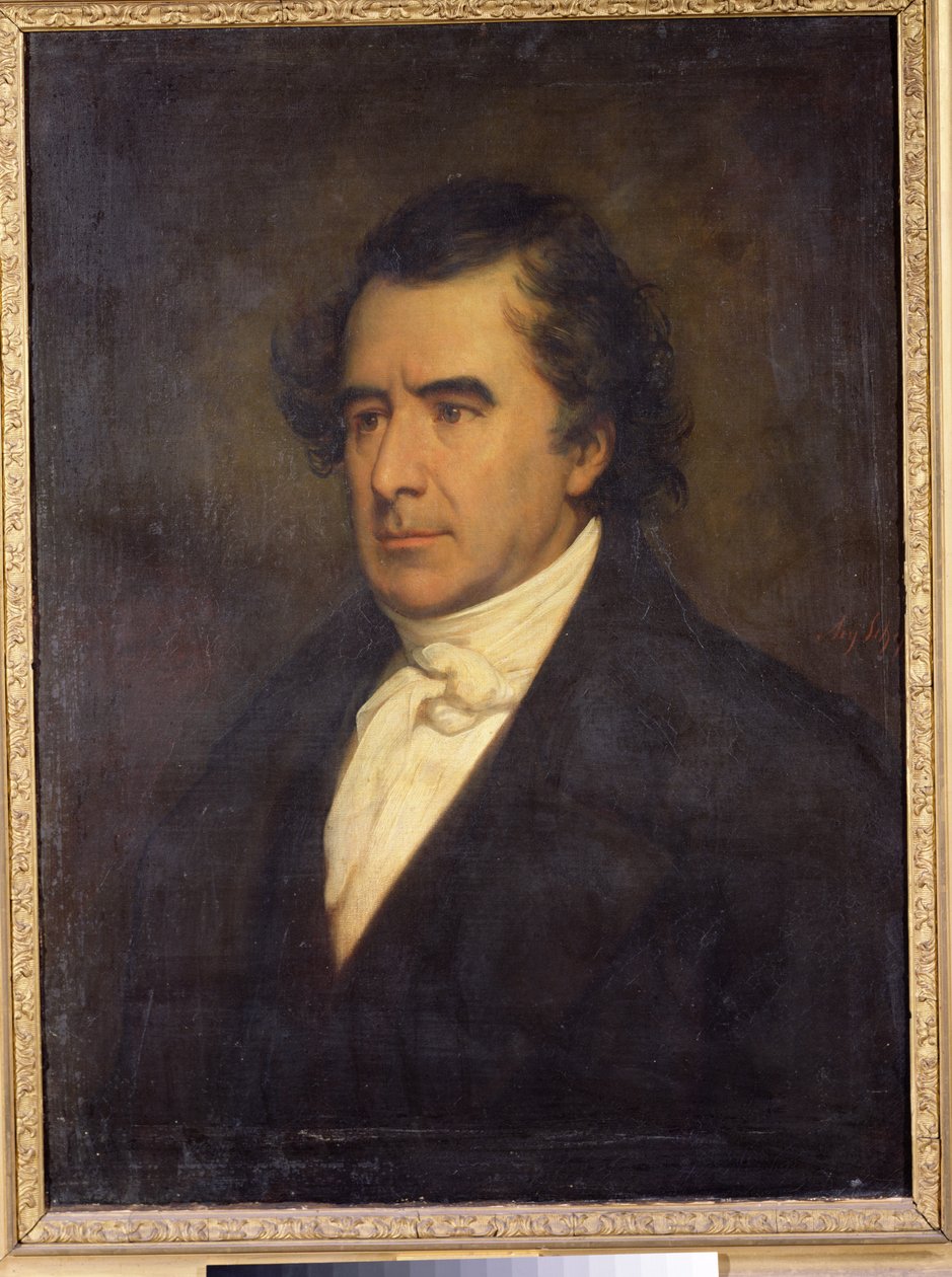 Retrato de Dominique François Jean Arago (1786-1853) 1842 de Ary Scheffer