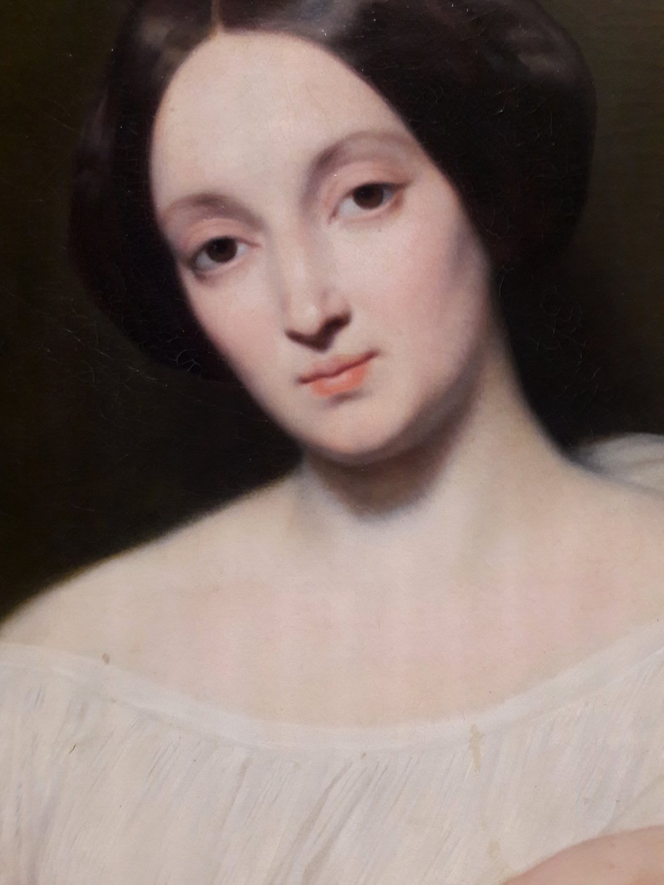 Retrato de Katarzyna Potocka, nascido em Branicka de Ary Scheffer
