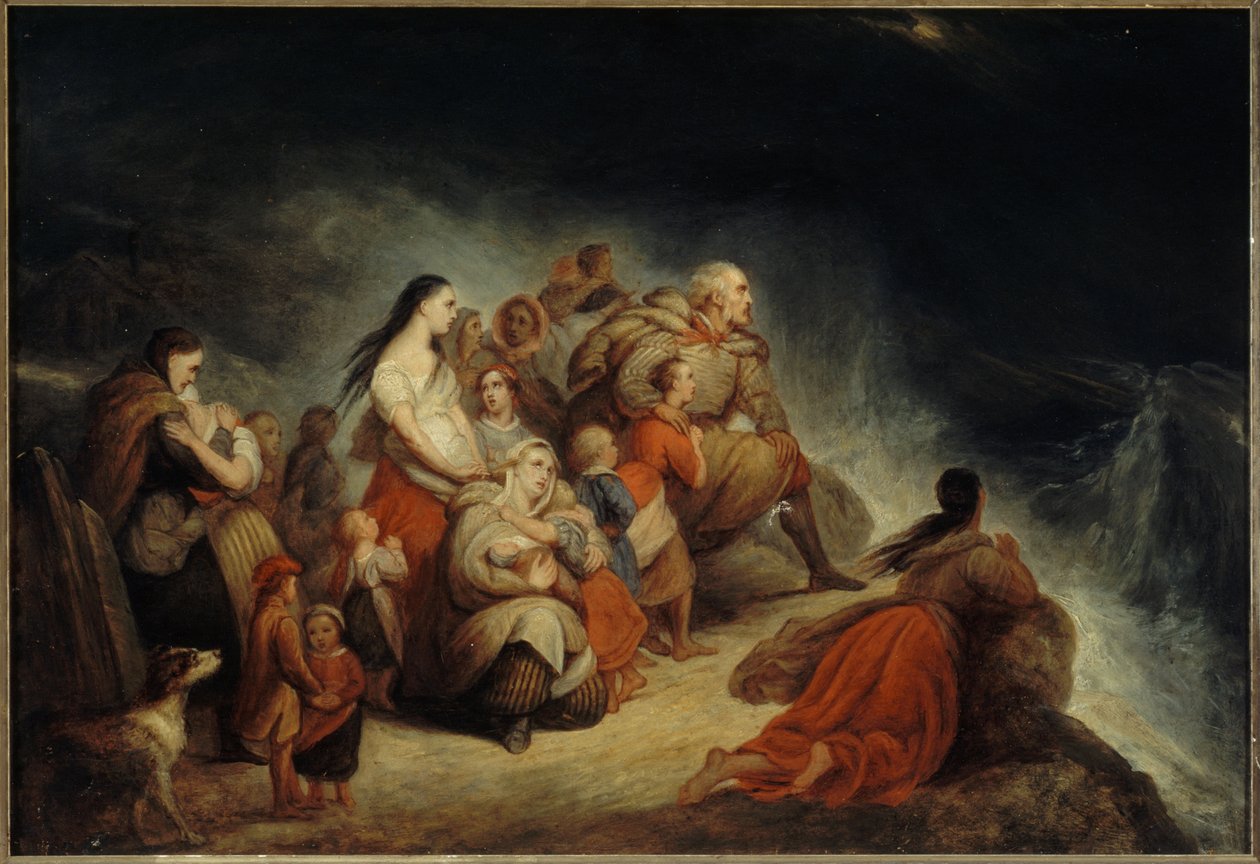 A tempestade de Ary Scheffer