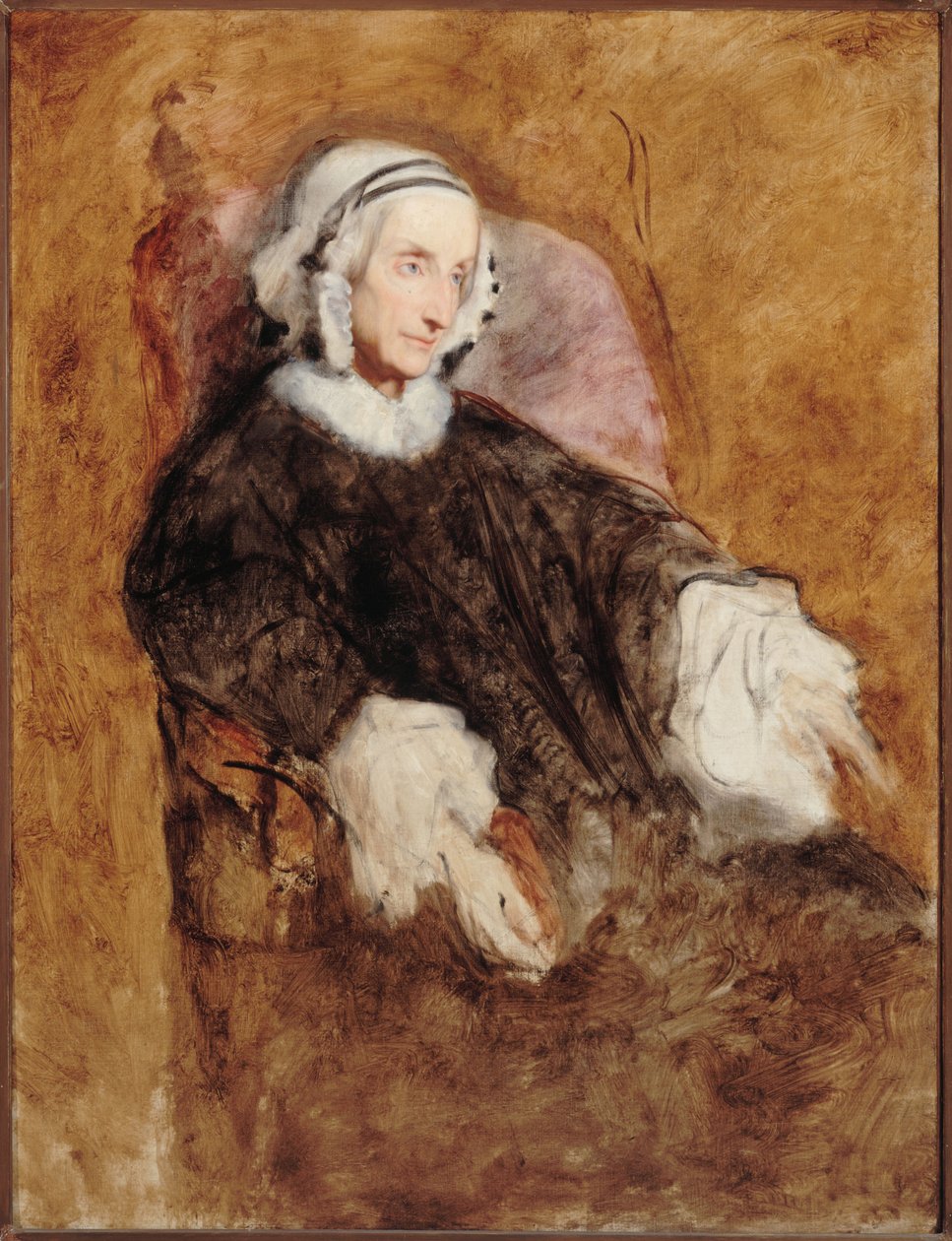 Retrato da Rainha Maria-Amélia de luto de Ary Scheffer