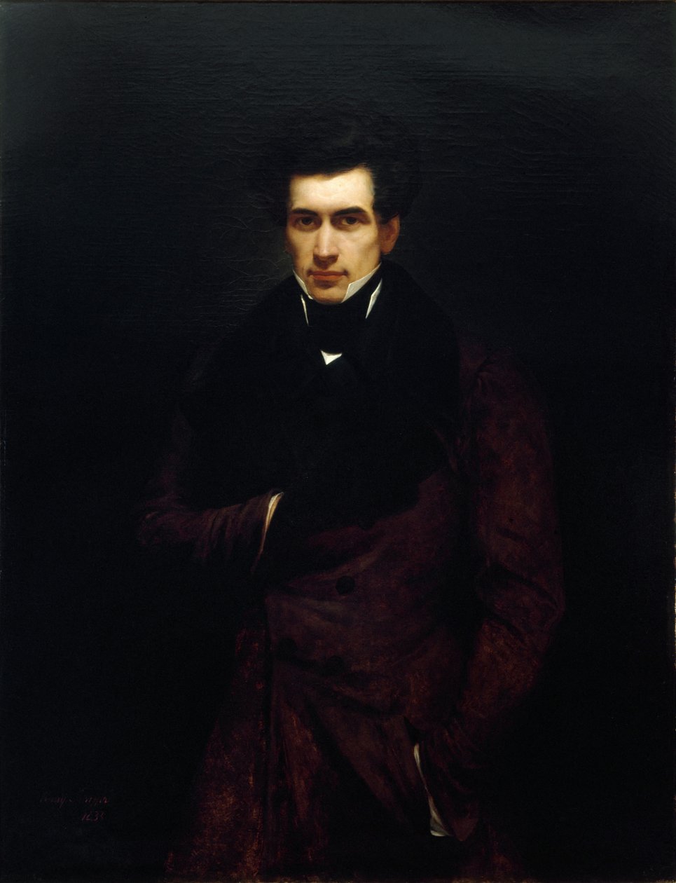 Retrato de Armand Carrel 1800-1836, 1833. de Ary Scheffer
