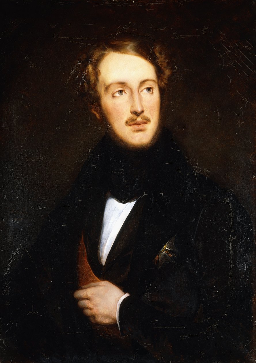 Retrato de Ferdinand-Philippe-Louis-Charles-Henri, Duque d "Orleans de Ary Scheffer